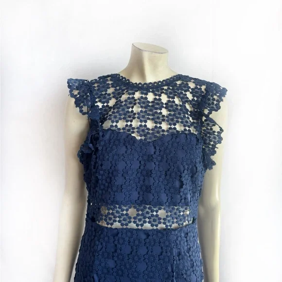 Petal & Pup Lauren Navy Dress Size Size 8 - Picture 7 of 11